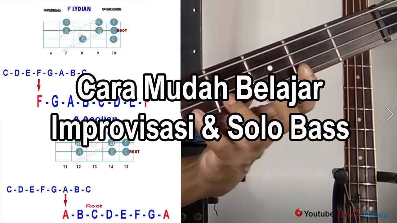 7 Langkah Mudah Belajar Improvisasi dan Solo Bass