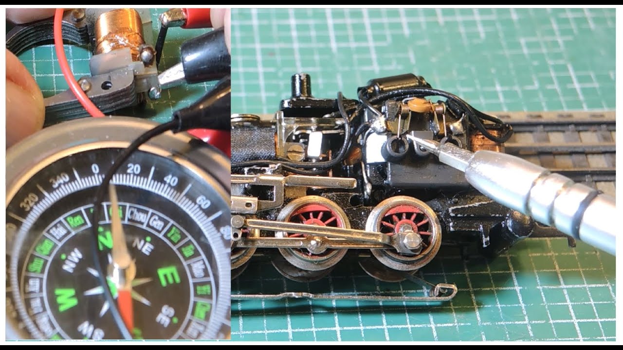Märklin analog - Wie funktioniert der Motor ?  Grundlagen für Anfänger