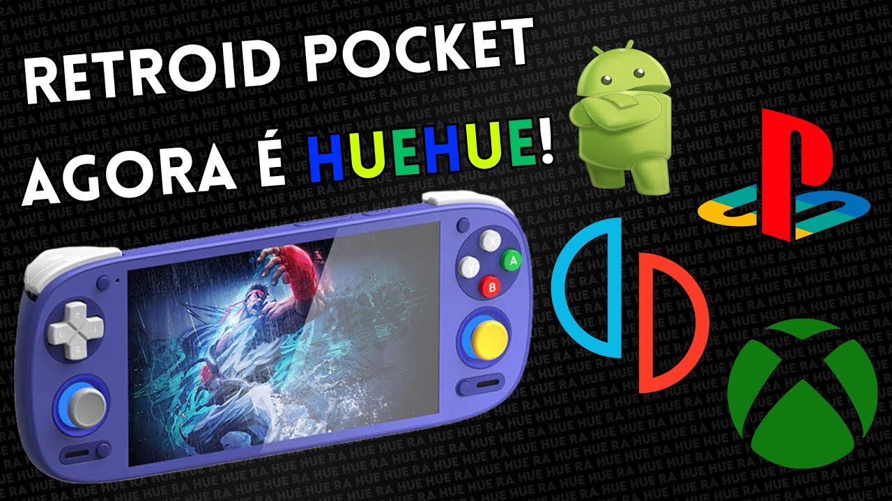 Retroid Pocket 5 CHEGOU - Roda XBOX, PS2, SWITCH e muito mais!