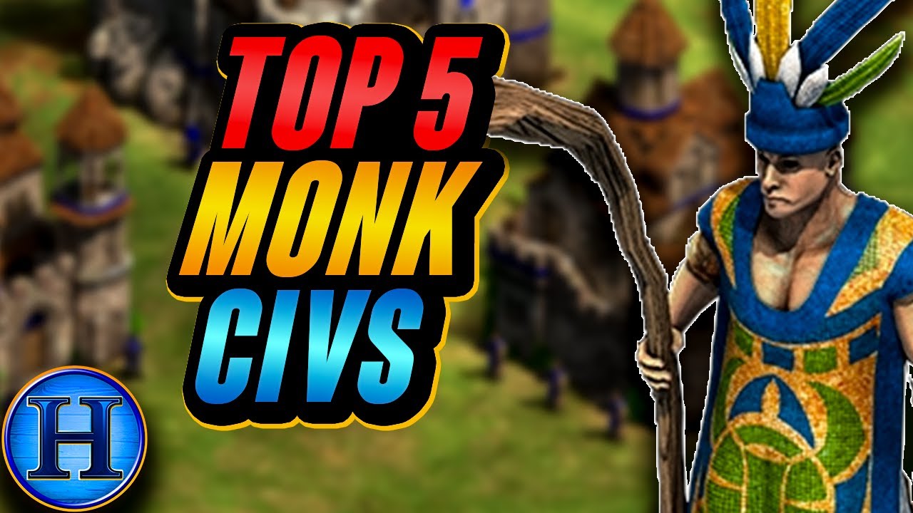 Top 5 Best Monk Civilizations | AoE2