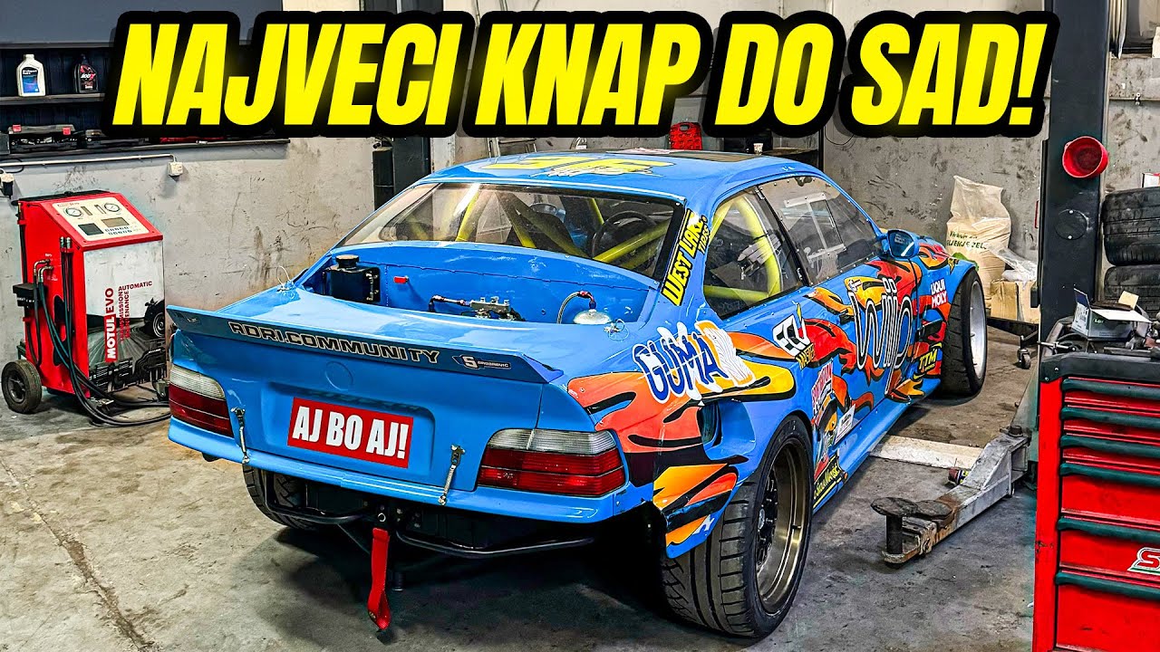 Driftalica Ima Toliko Snage Da je Slomila Novu Getribu od 5000€ i Valjke!!!