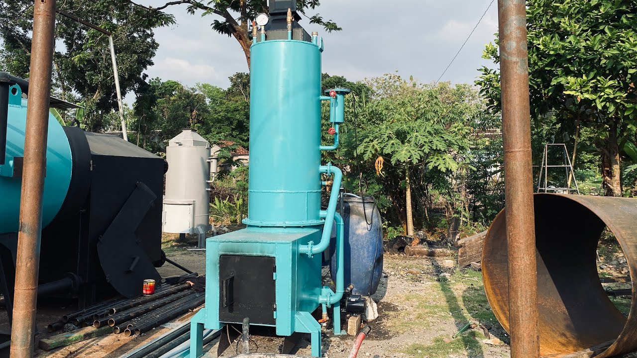 PENGETESAN KETEL UAP BOILER KAP 3-4 KWINTAL PESANAN PAK ASROFI DIPAPUA
