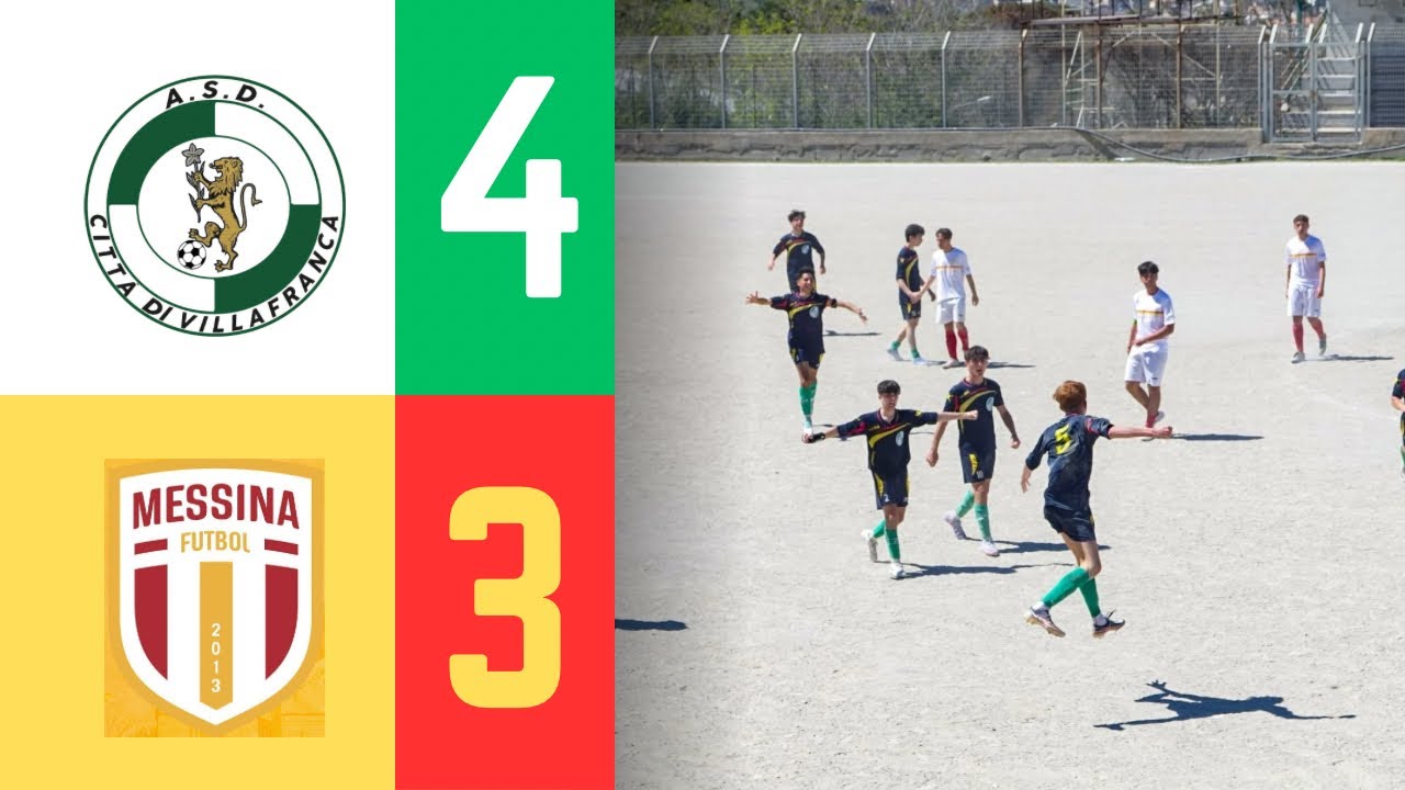 Highlights Città di Villafranca vs Messina Futbol (21ª giornata - U17 Provinciali)