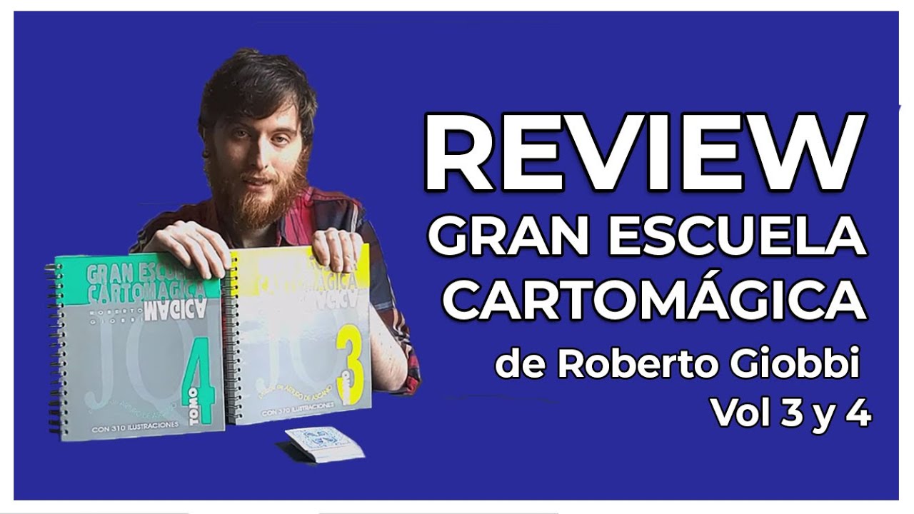 Review Gran Escuela Cartomagica volúmenes 3 y 4 | Libros de magia e ilusionismo | Aprender Magia