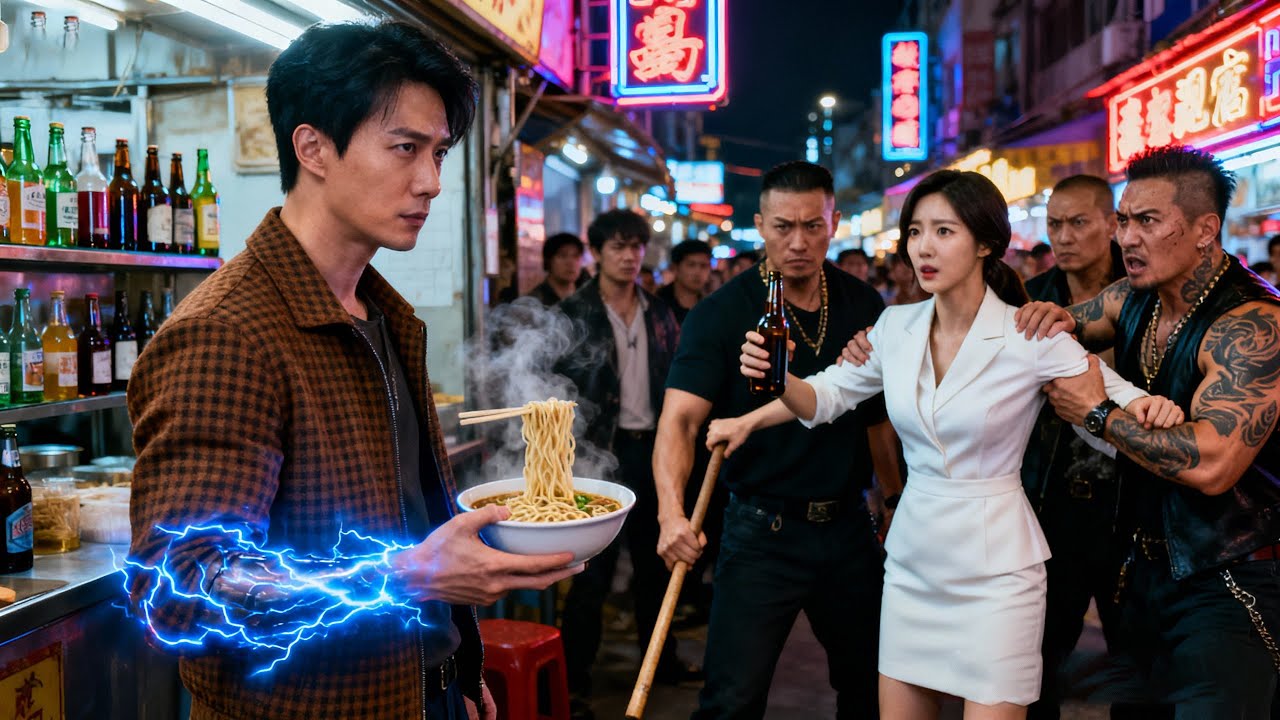 Đám Côn Đồ Quấy Rối Cô Gái Trong Quán Mì, Ai Ngờ Anh chủ Là Long Soái Ẩn Danh,1 Mình Đấm Rụng Cả Đám