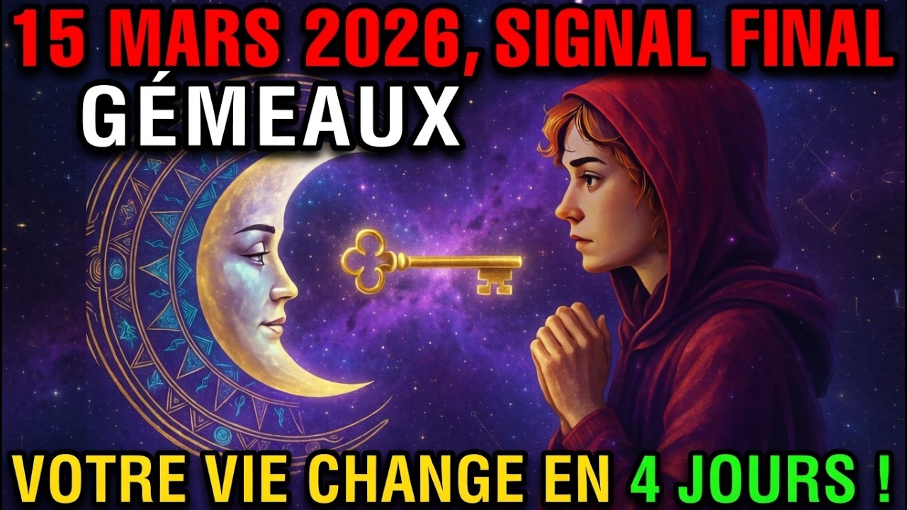 AVERTISSEMENT à tous les Gémeaux : le 15 mars est votre tournant !
