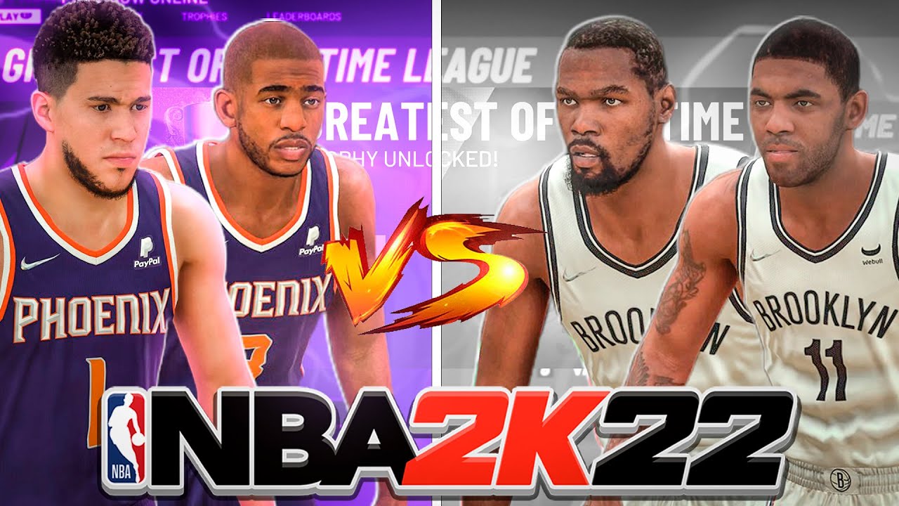 COMP GAME FOR THE GOAT TROPHY! NBA 2K22 PLAY NOW ONLINE
