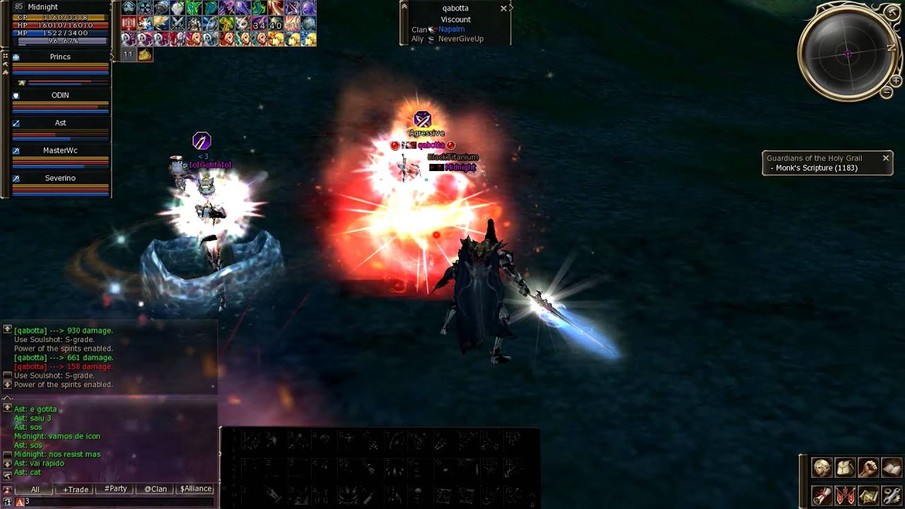 L2Toxic Best PvP Server  Hattori ''Midnight (Shillien Templar) 2016