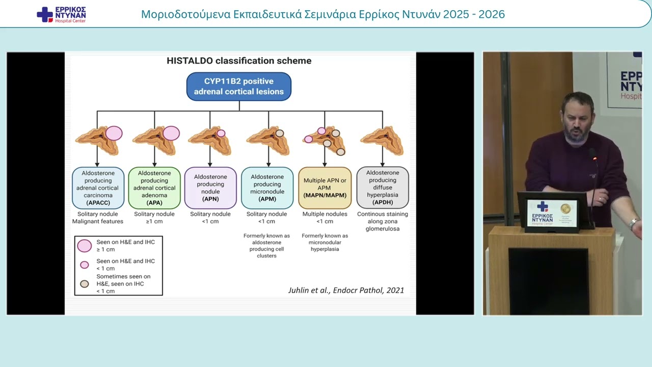 12ο Μοριοδοτούμενο Σεμινάριο 2025-26: Ενδοκρινολογική υπέρταση