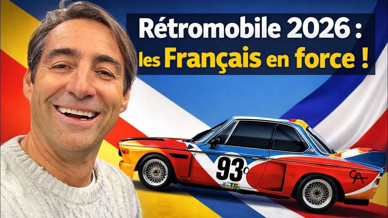 🚗 Rétromobile 2026 : Les Français en force ! 🇫🇷🔥💪🏻