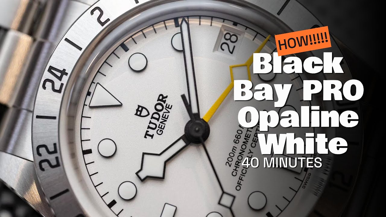 【4K】(下)勞力士之外！Tudor 又一神作！全新白面 Black Bay Pro「極地雪白」登場，GMT雙時區功能＋經典雪花針，究竟能不能打動你？