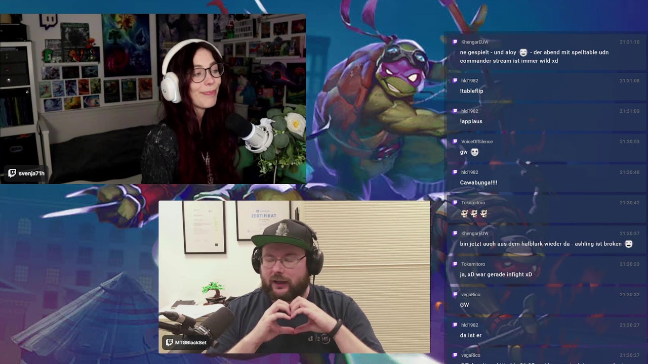 🐢 Commanderduel der Turtles mit @svenja71h [Livestream]