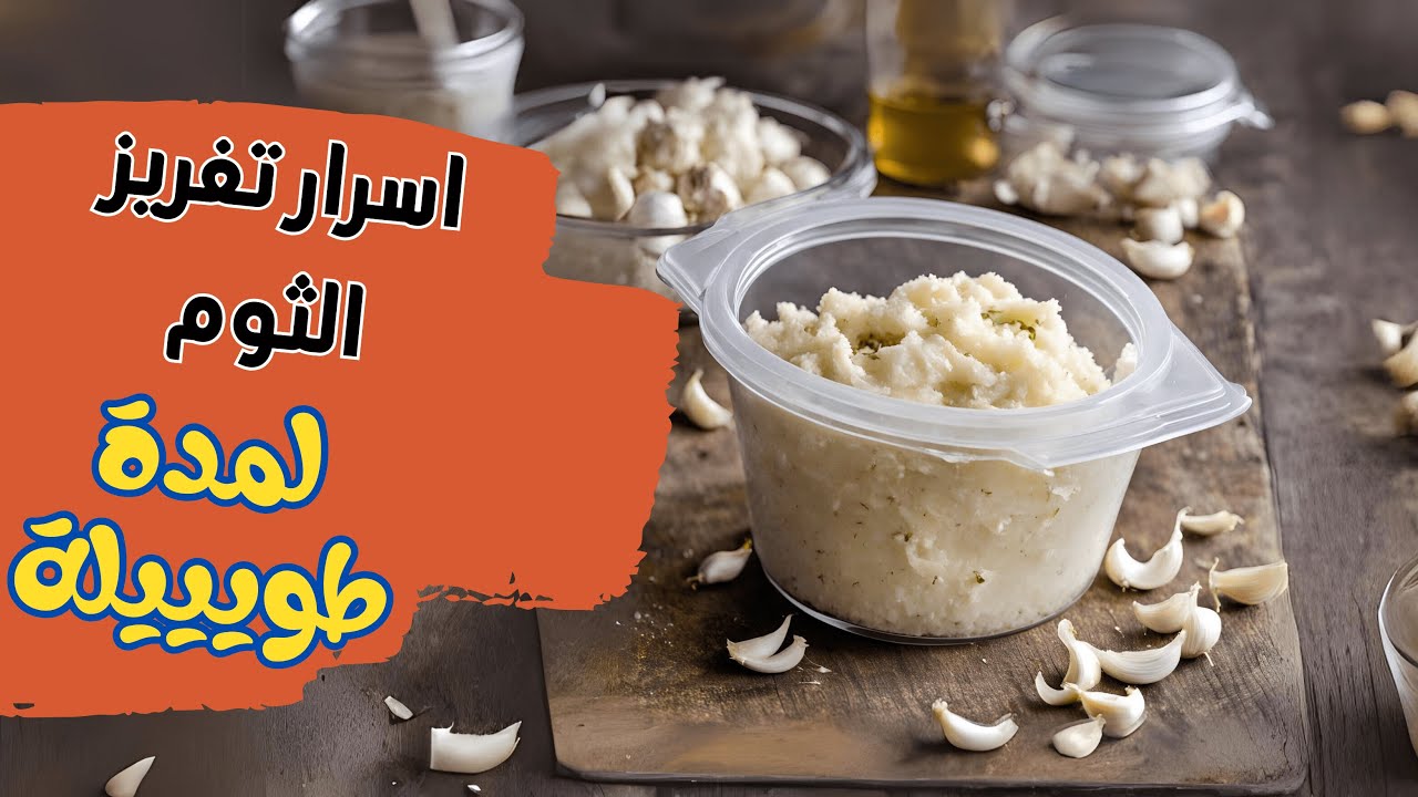 اسرار طريقة تفريز الثوم بشكل صحي لعدة اشهر بطريقة و لا اسهل | #تفريز_الثوم
