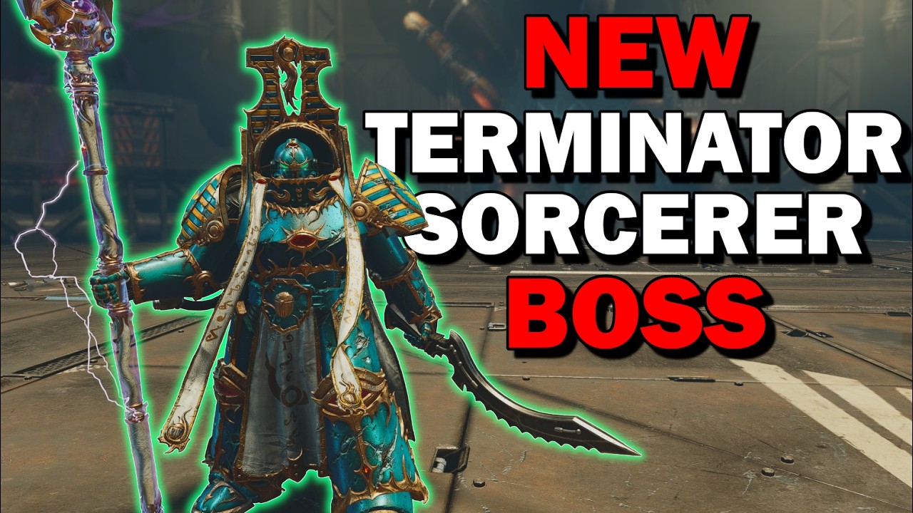 NEW Terminator Sorcerer BOSS Is Going To Be A PROBLEM - Absolute | Space Marine 2