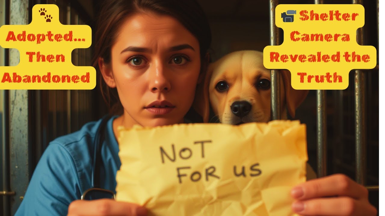 “They Returned the Puppy—Then the Shelter Saw the Footage”