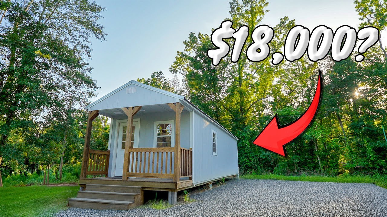 I Turned a SHED into a TINY House!