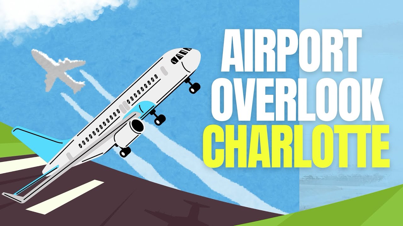 Charlotte Airport Overlook ✈️ Plane Takeoffs | Telugu Vlogs