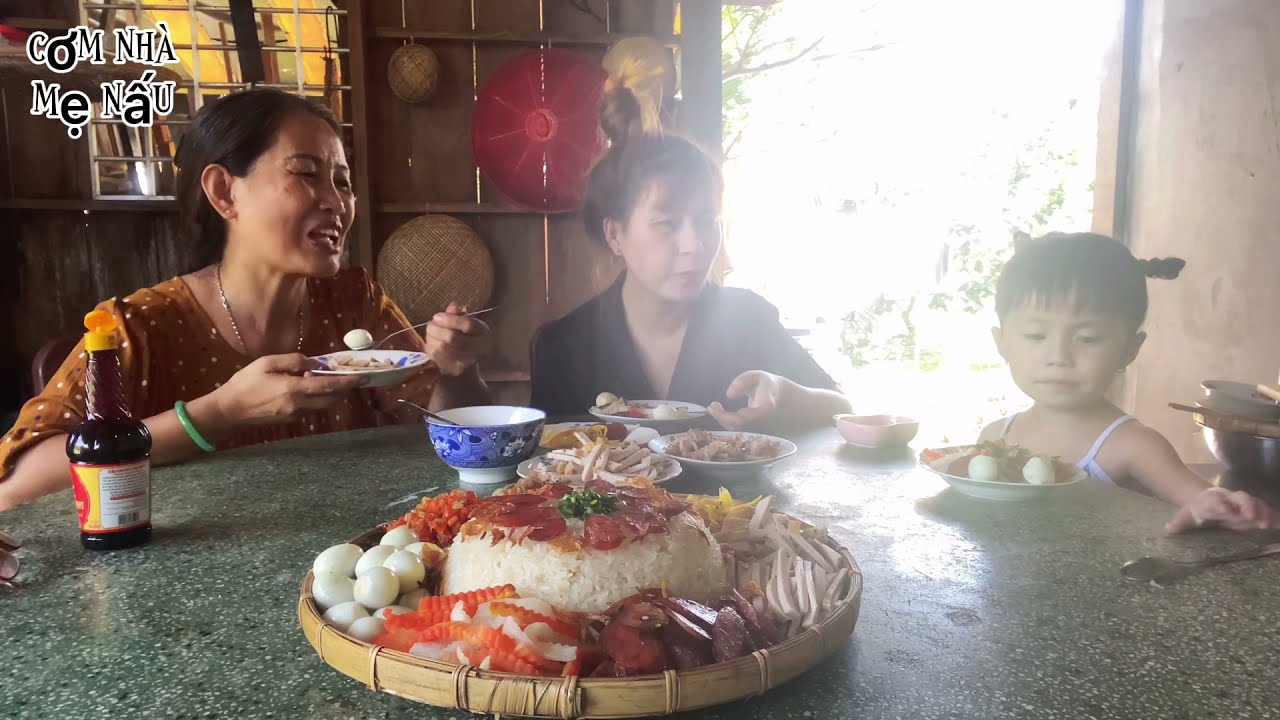 Xôi mặn thập cẩm mẹ nấu quá ngon ✅ CƠM NHÀ MẸ NẤU