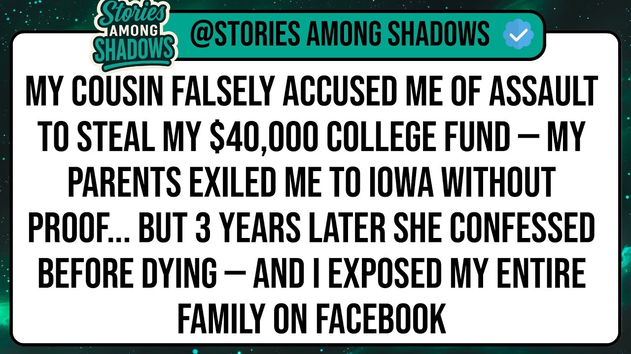 My Cousin Falsely Accused Me of Assault to Steal My $40,000 College Fund — My Parents Exiled Me ...