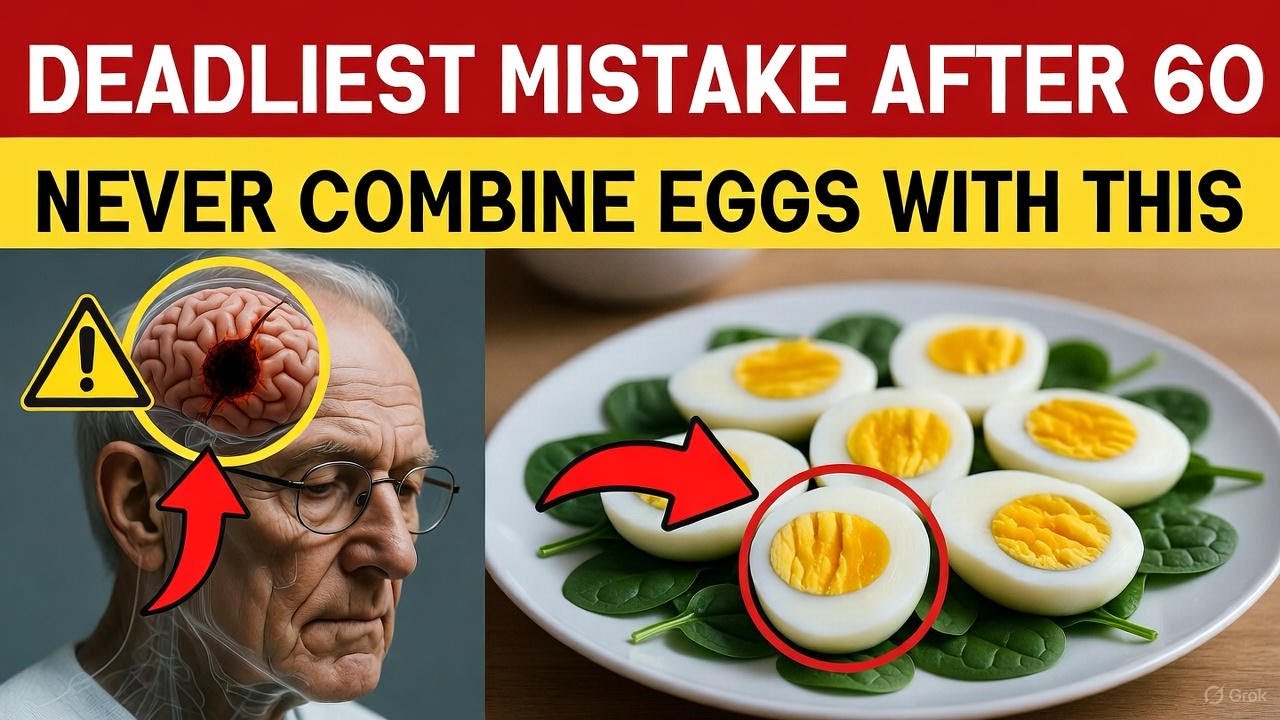 Seniors: Never Combine Eggs With These 3 Foods — Surprising Side Effects | Senior Health Tips