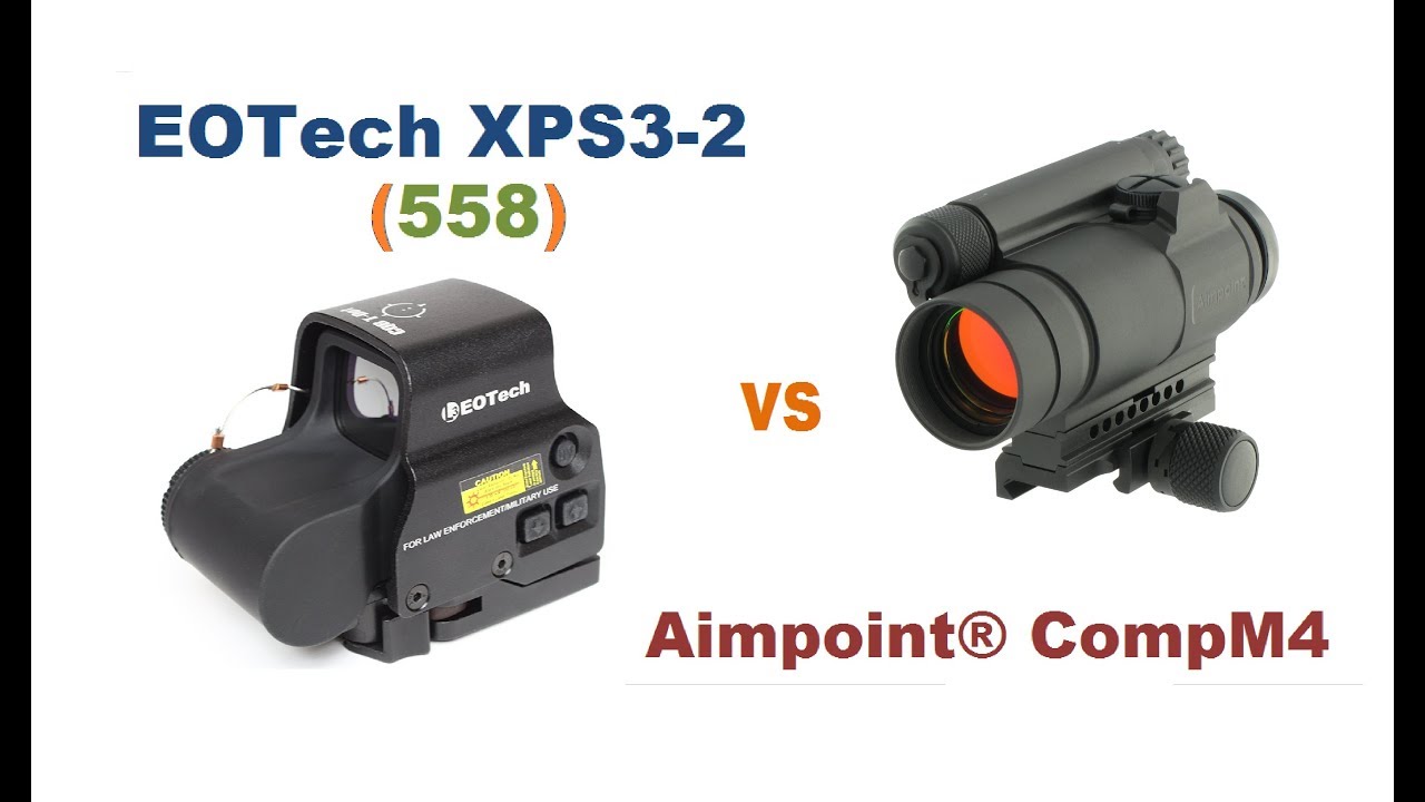 Коллиматор EOTech XPS3-2 CQB vs Aimpoint&reg; CompM4, ЧАСТЬ 2