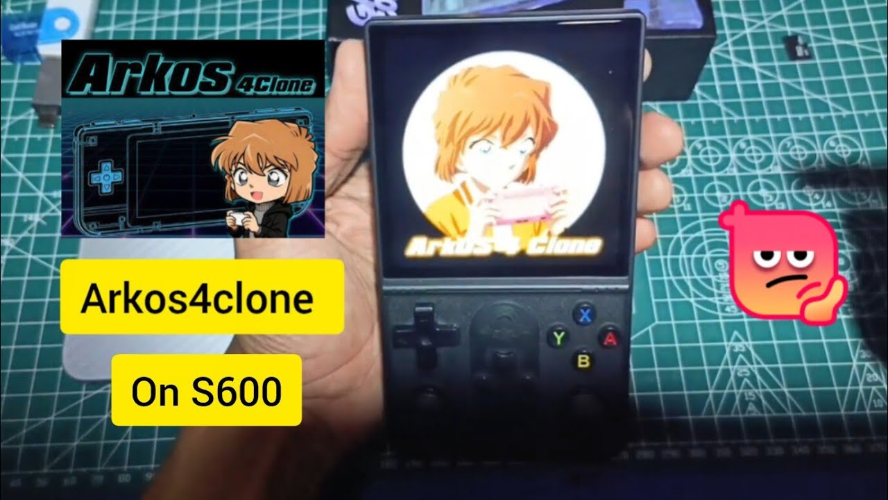 Cara Sulit Install Arkos4Clone di S600 Game Console Pakai Android 