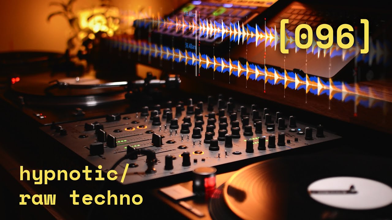 Hypnotic & Raw Techno DJ Set [096] (with waveforms!)