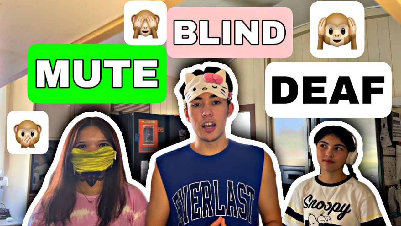 The MUTE BLIND DEAF BAKING CHALLENGE Gone Wrong!! 🤯😂