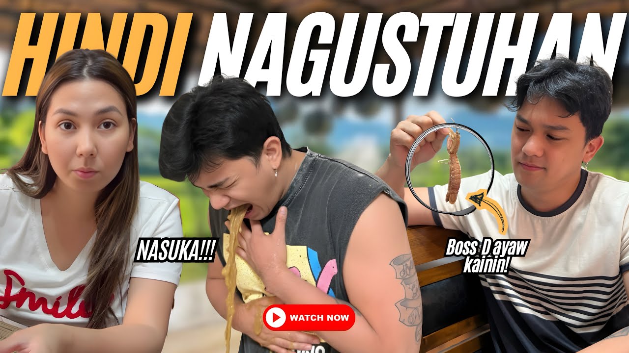 BOSS D NASUKA!! GRABE, HINDI MARUNONG KUMAIN NG GANITONG KLASENG PAGKAIN. 