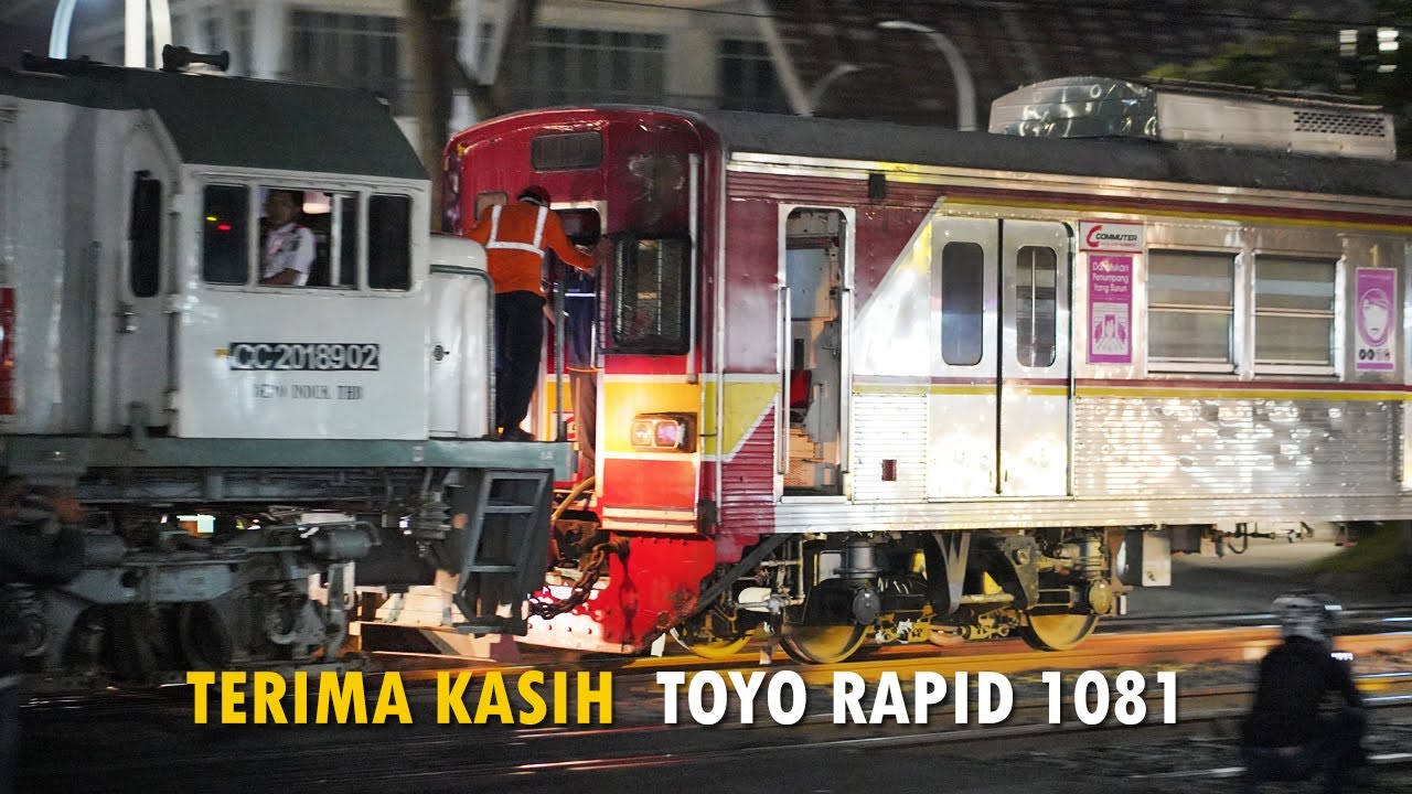 TERIMA KASIH TOYO RAPID 1081!!! || PENGIRIMAN KRL TOYO RAPID 1081 KE PASIR BUNGUR 東葉高速鉄道1000形