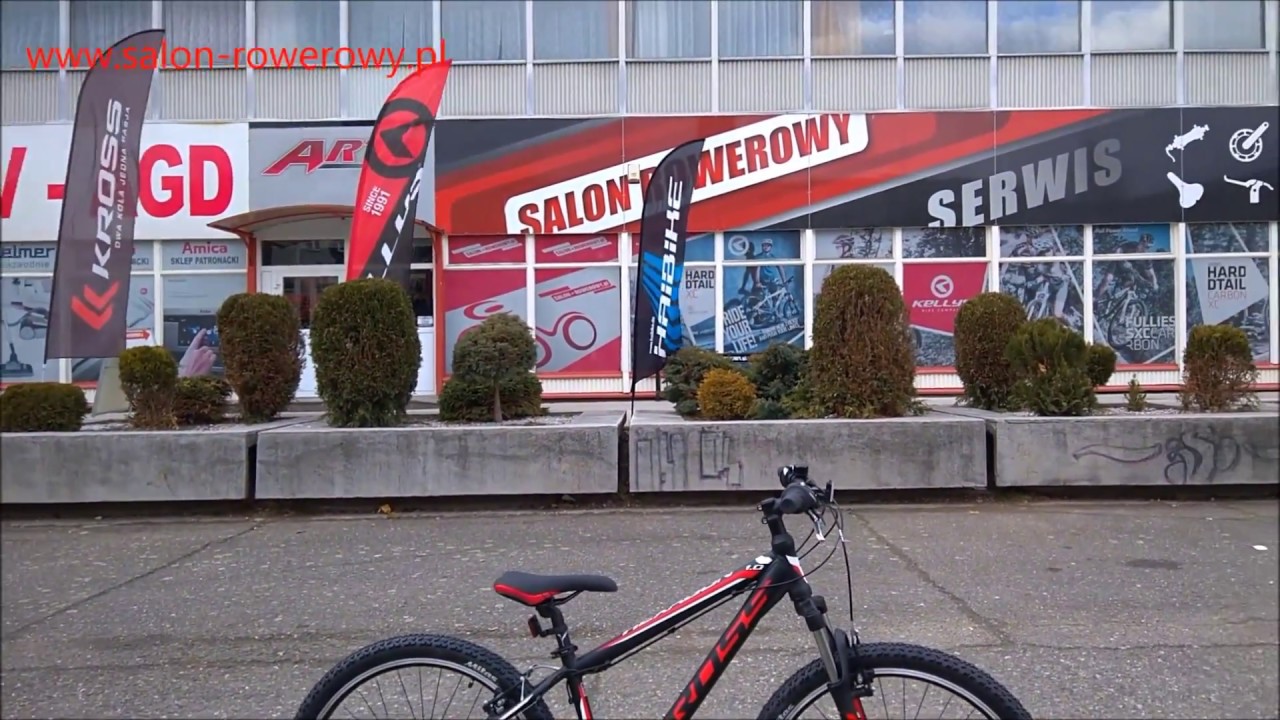 rower Kross Hexagon 1.0 2018 czarno czerwony www.salon-rowerowy.pl