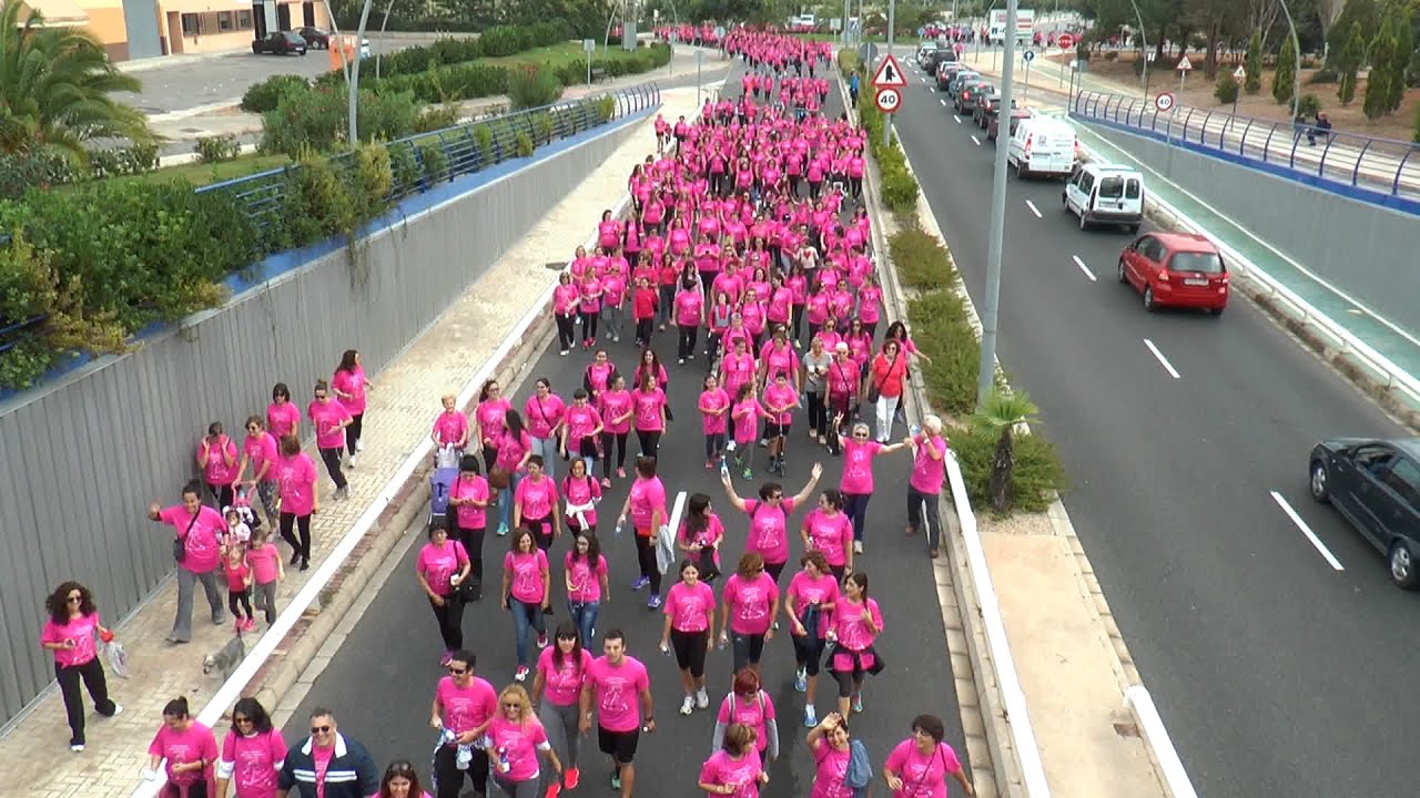 II Marcha contra el cáncer de mama (Castellón) | Cecova TV