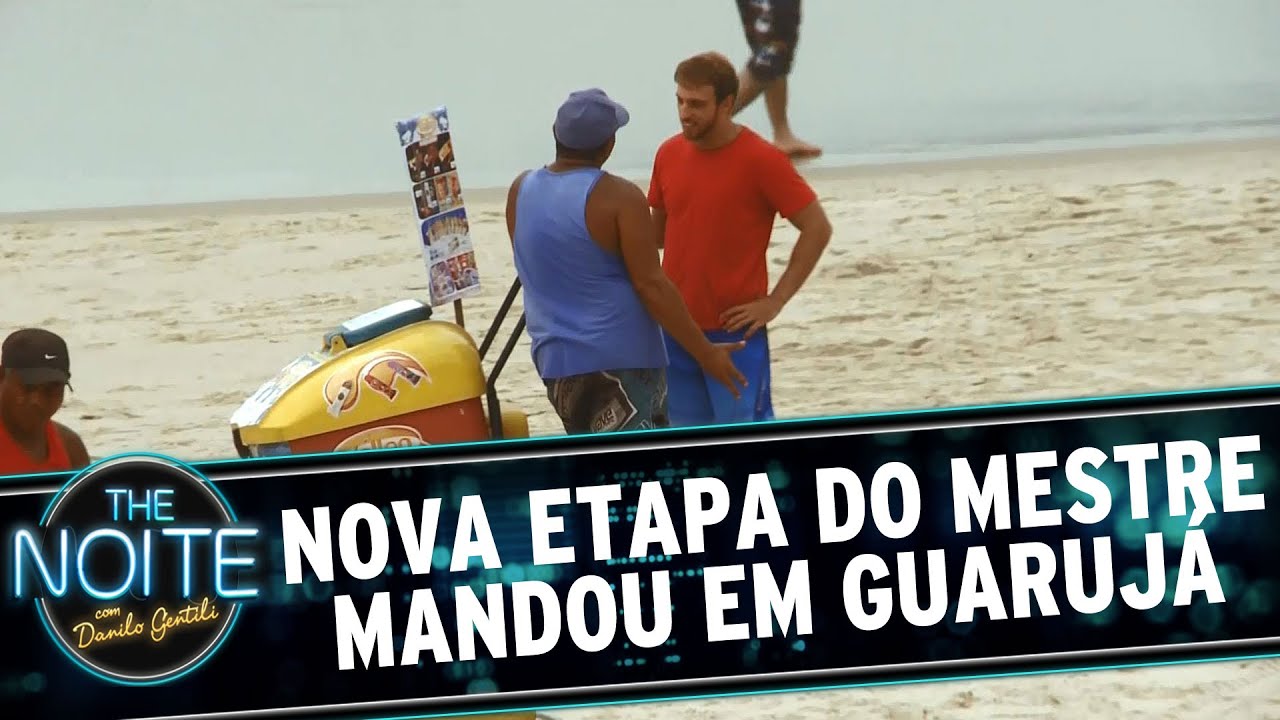 The Noite (18/03/15) - Mestre Mandou em Guaruj&aacute;