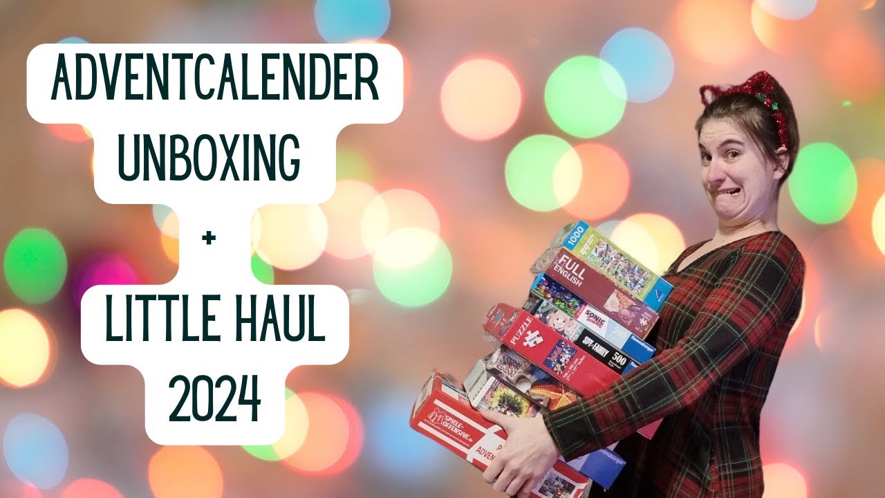 🧩 Puzzle Haul November 2024 – Advent Calendar & Ravensburger Unboxing! 🎁