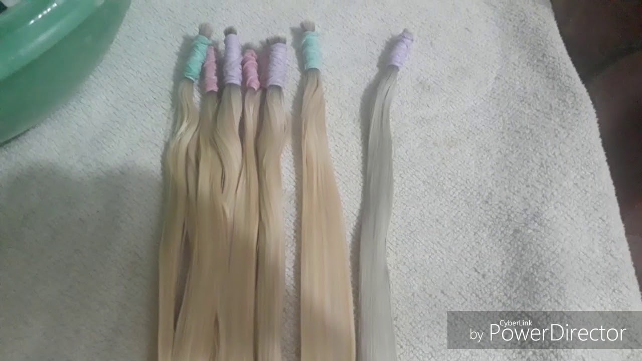 Teste de descoloração Cabelo Indiano / Vietnamita