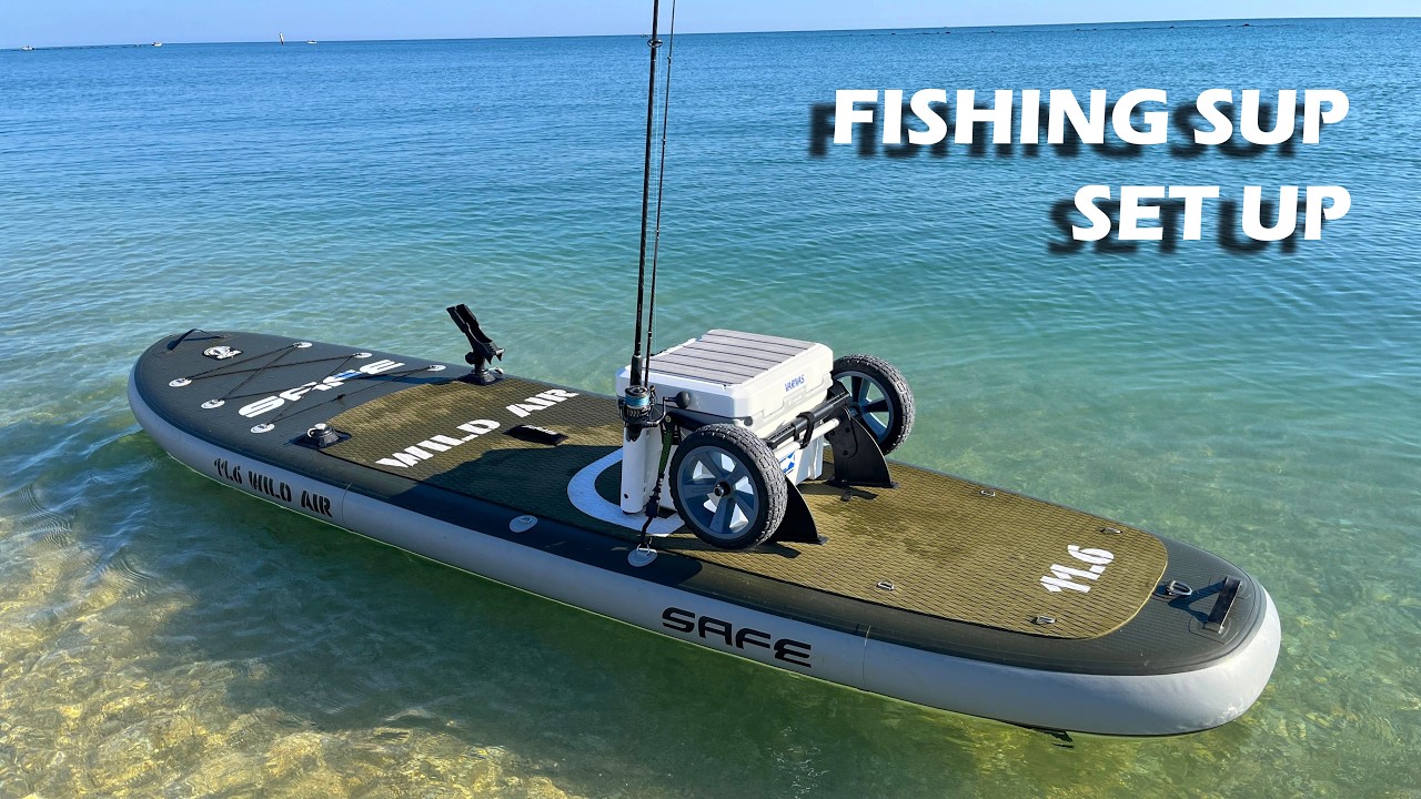 Il mio SUP da Pesca Set Up completo - My Fishing SUP