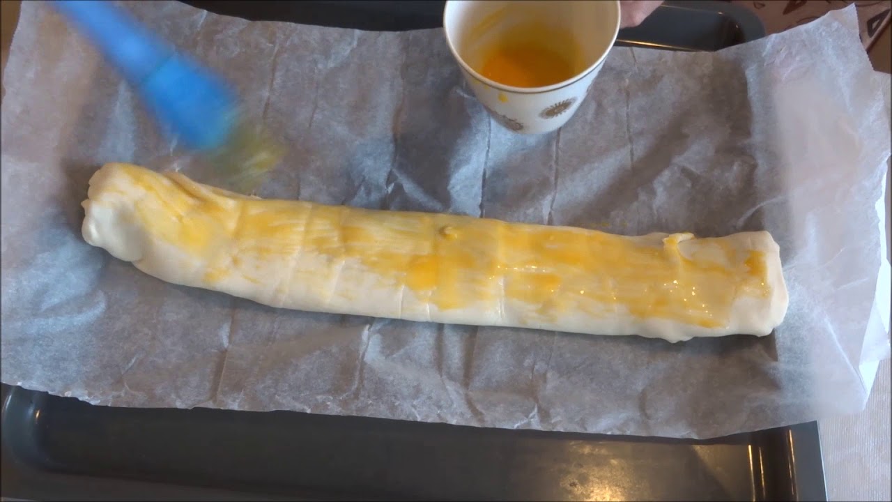 Lachs Spargel Strudel
