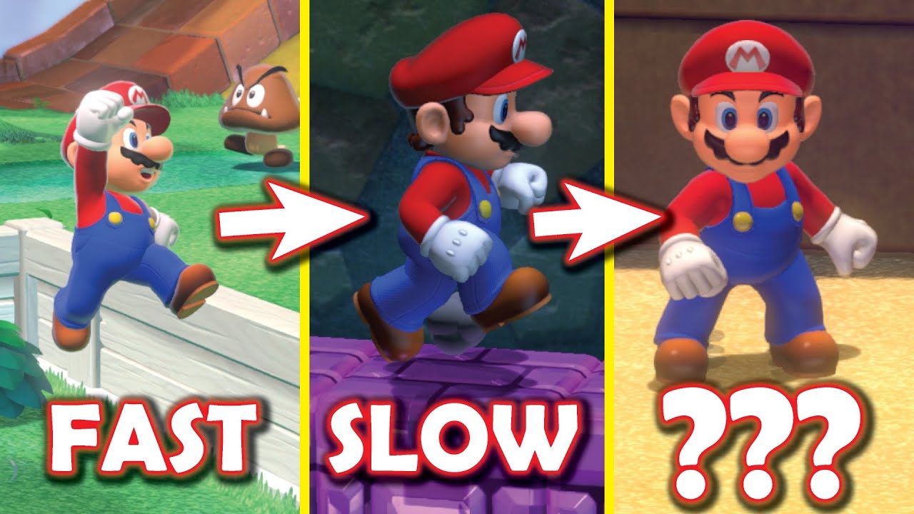 Super Mario 3D World, но на каждом уровне у Марио СЛУЧАЙНАЯ СКОРОСТЬ [Super Mario 3D World + Bows...