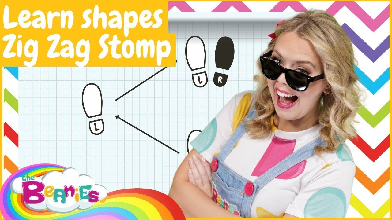 Zig Zag Stomp! | Funky Break Dance Song | Kid's Dance Video