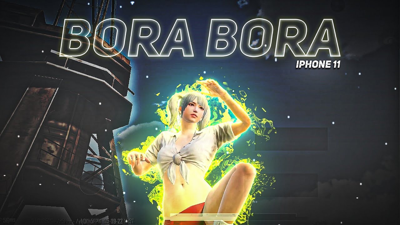 Bora Bora 🌴 | 4 Finger + Gyroscope | BGMI Montage