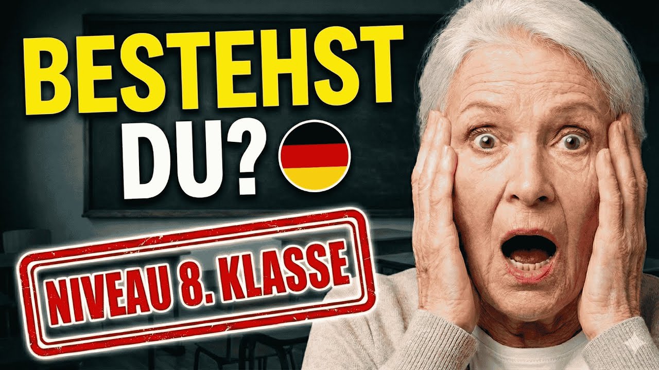 ✅Bist du schlauer als ein Achtklässler? 🧠 Teste dein Allgemeinwissen!