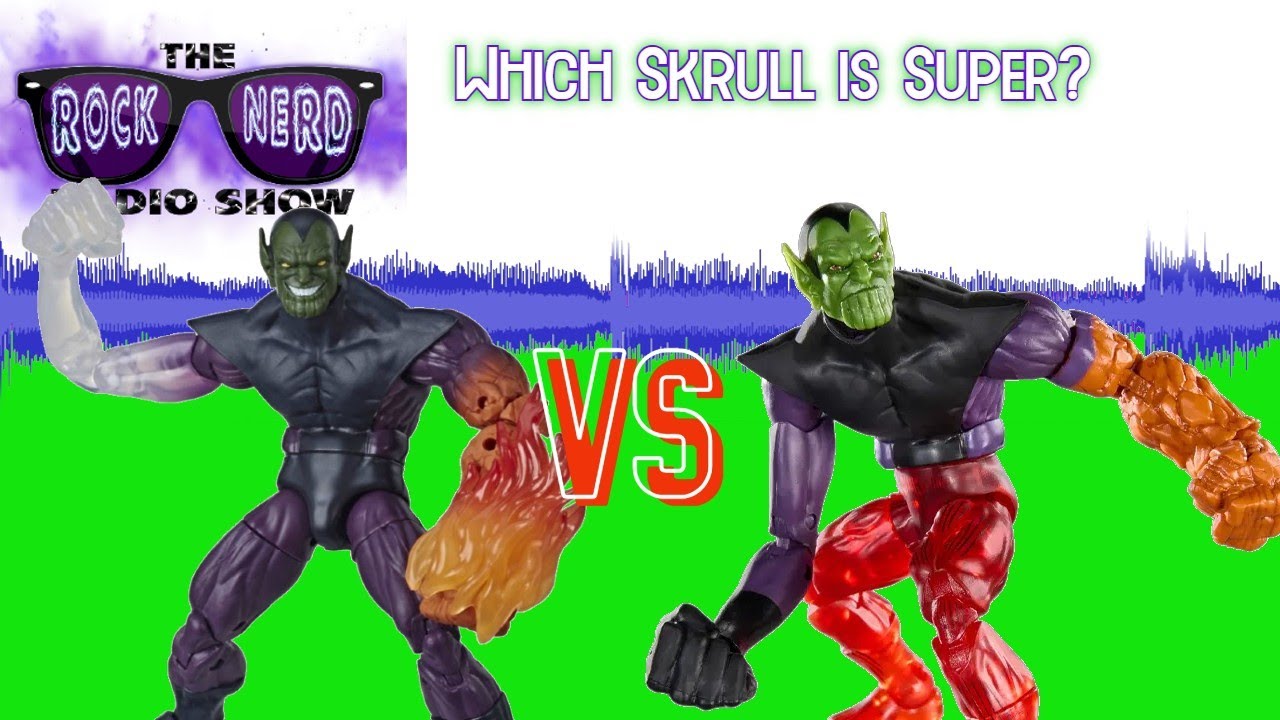Фигурка Супер Скрулла из серии Marvel Legends — какая лучше? | Rock Nerd Radio