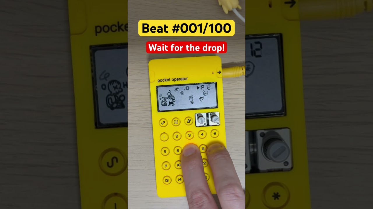 Beat #001/100 House-y 7th chords  #po33ko #teenageengineering