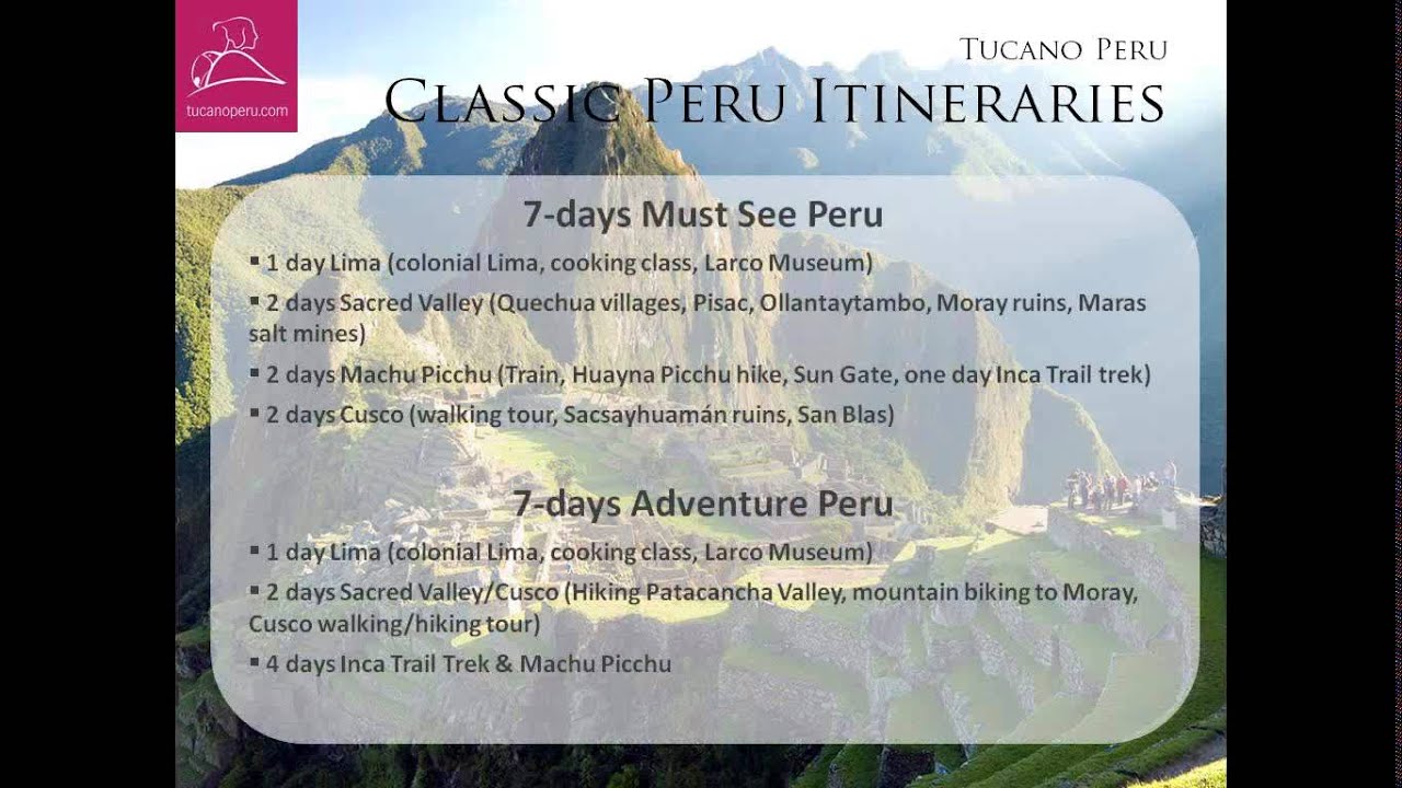 Tucano Peru Webinar: Luxury and Adventure Travel in Peru
