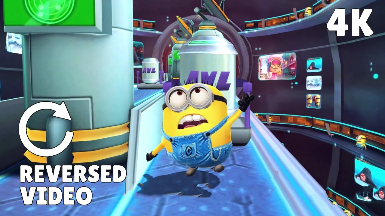 Despicable Me: Minion Rush Anti-Villain League Reversed (UHD 4K 60 FPS)