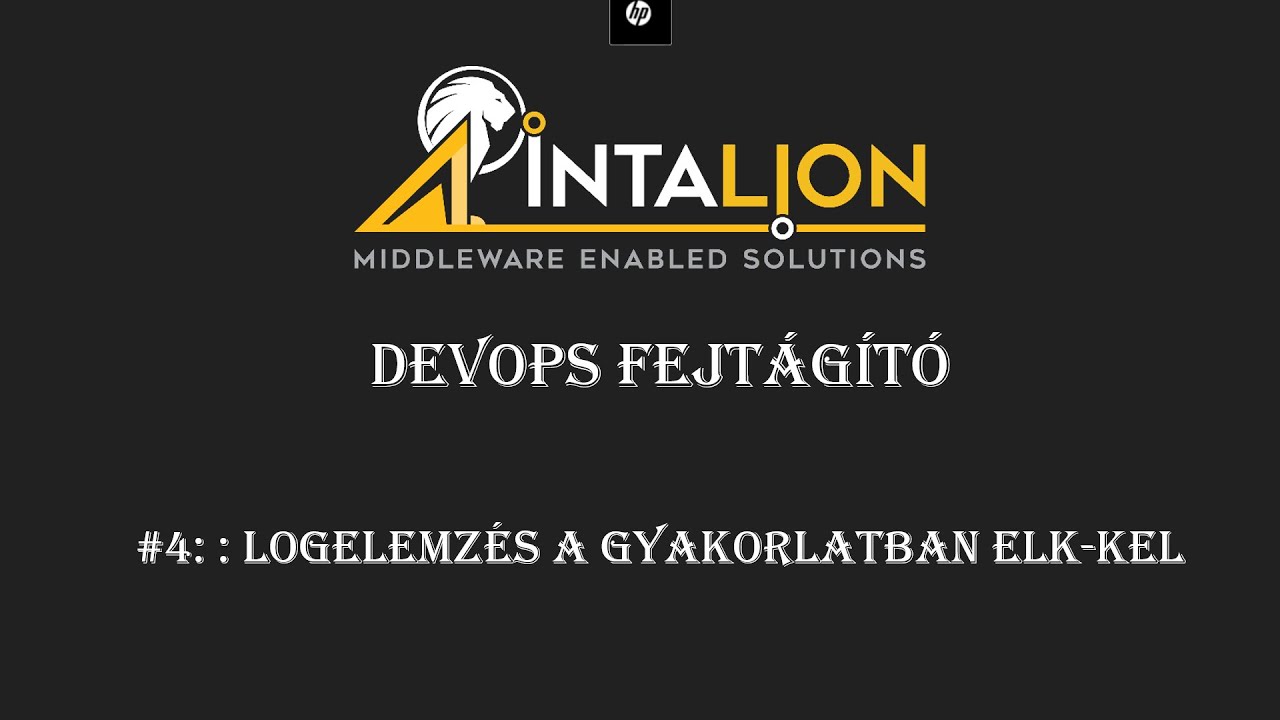 Intalion DevOps Fejtágító #4: Logelemzés a gyakorlatban az ELK-kel