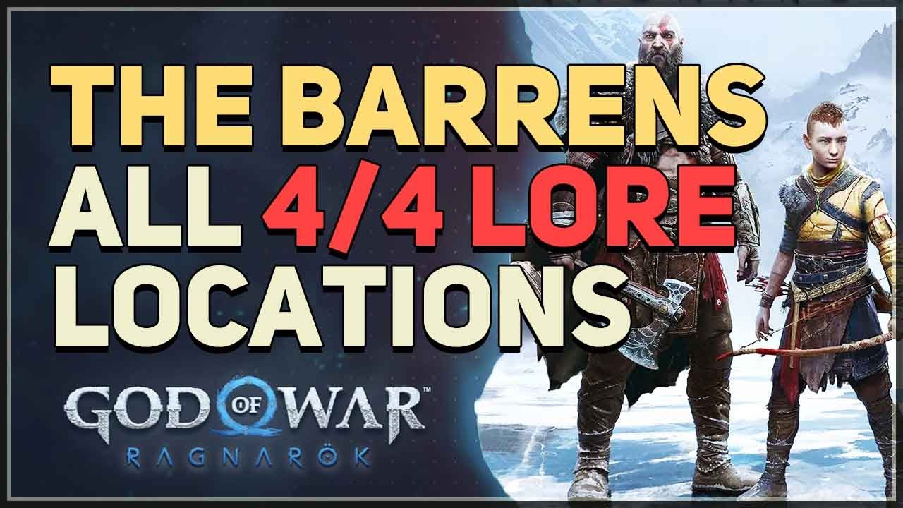 All Lore The Barrens God of War Ragnarok