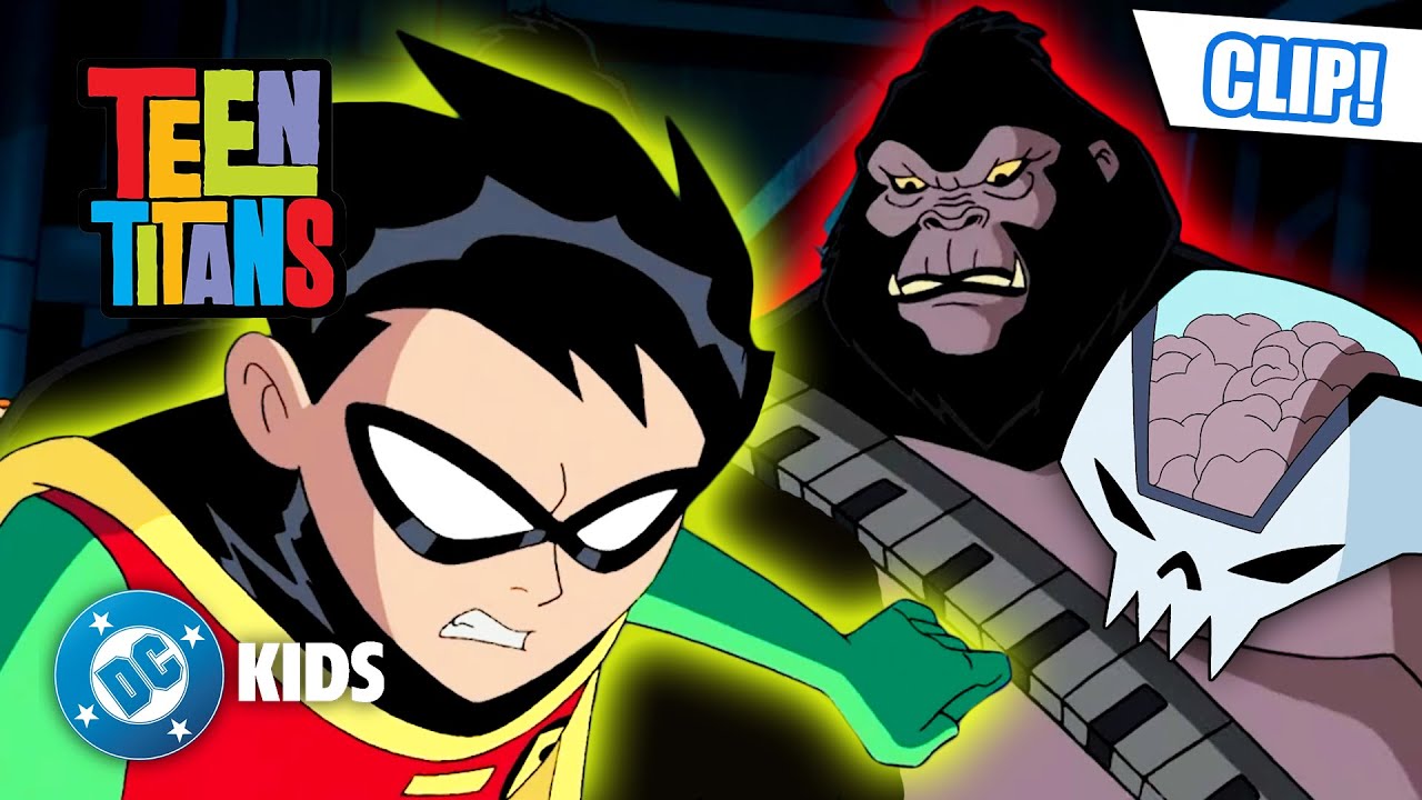 The Titans VS The Brotherhood! 👊 | Teen Titans S5 Ep12 'Titans Together' | #KidsCartoons @dckids