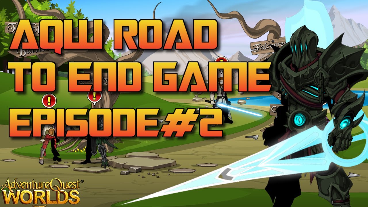AQW Road To End Game Episode 2 - Blade of Awe | Master Trainer Armor