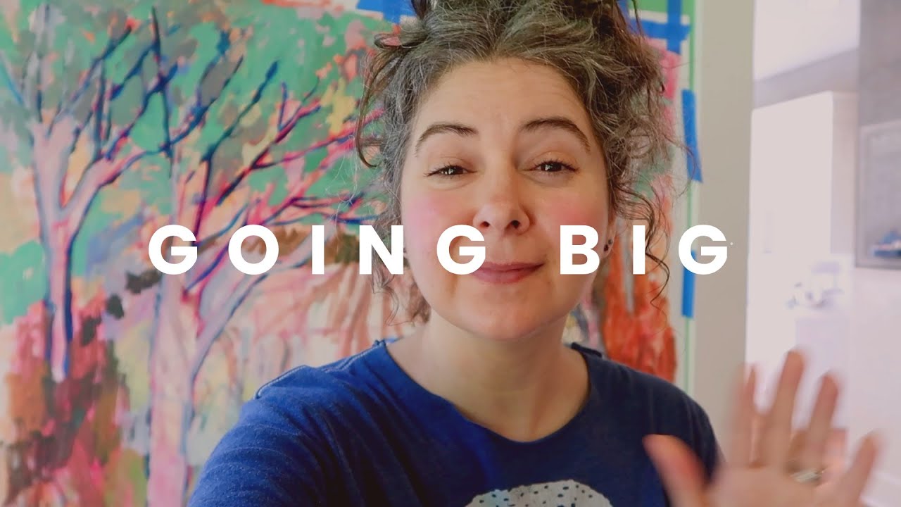 STUDIO VLOG n.41: GOING BIG